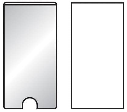 3L Etiketthållare 35x75mm 12/f