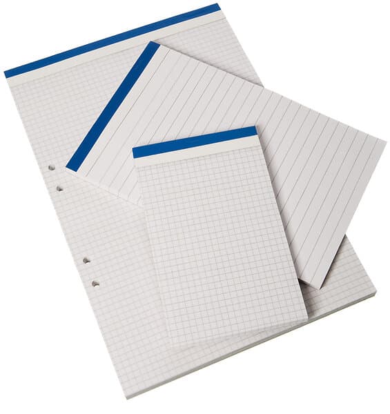 Niceday Perforerat block A4 100 blad rutat