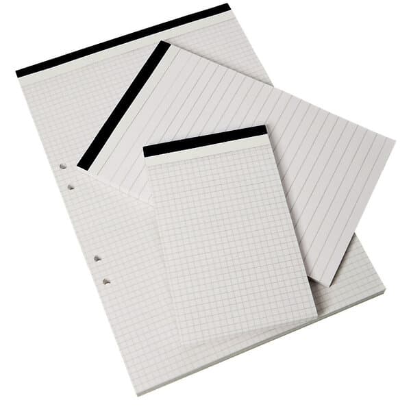 Niceday Perforerat block A4 100 blad linjerat