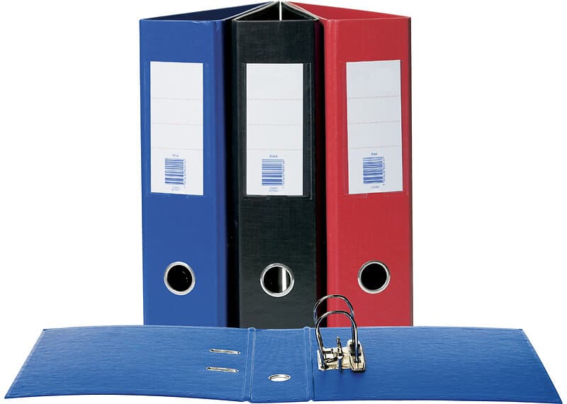 Office Depot Pärm EU-hålning A4 75 mm blå