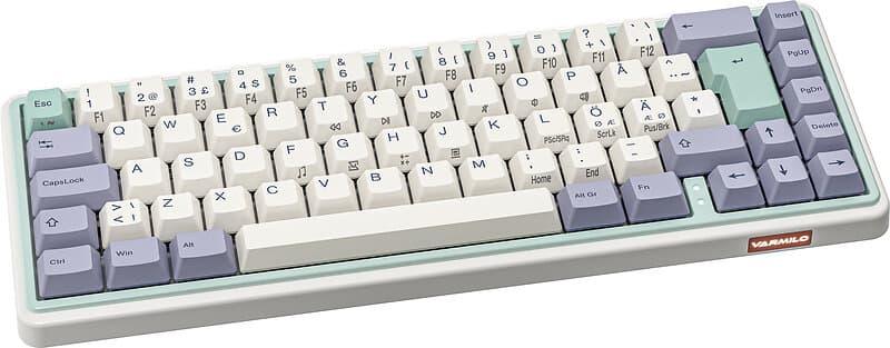 Varmilo VXT68 Minilo Eucalyptus Gateron G Pro 2.0 Brown (Nordisk)