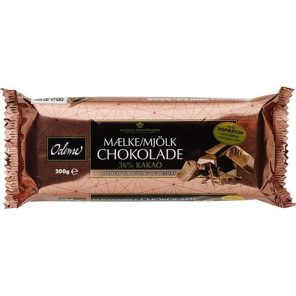 Odense Ljus Choklad 36% 200g