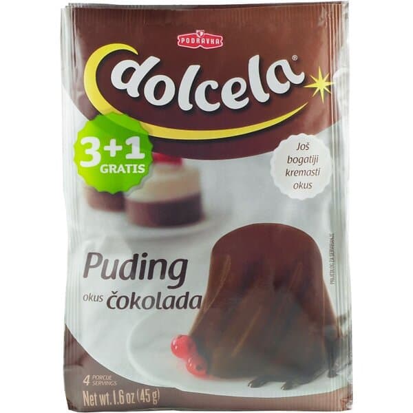 Podravka Chokladpudding 4-pack