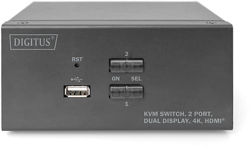 Digitus 2-port Dual Display 4k Hdmi Kvm Switch