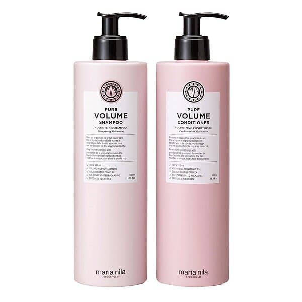 Maria Nila Pure Volume Duo Shampoo + Conditioner 2x500ml