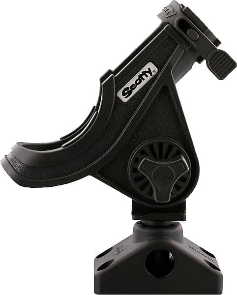 Scotty 280 stangholder med montasjeplate For baitcaster/haspelfiske