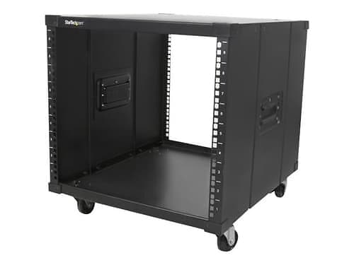 StarTech Flyttbart Serverrack Med Handtag 9u