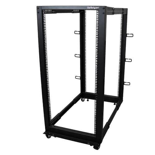 StarTech 25u Open Frame 4 Post Rack Cabinet