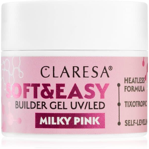 Claresa Soft&easy Builder Gel Basgel För Naglar 45g