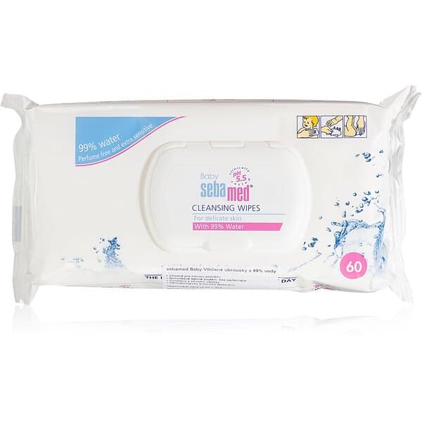 Sebamed Baby Care Milda rengöringsservetter 60 st.