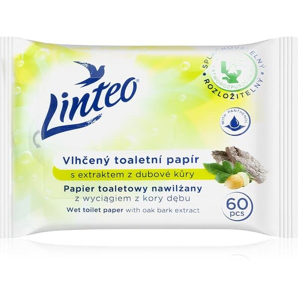 Wet Linteo Toilet Paper fuktat toalettpapper 60 st. unisex