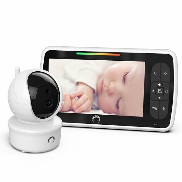 Luna Bambini Baby Monitor Barnvakt 5" färgskärm