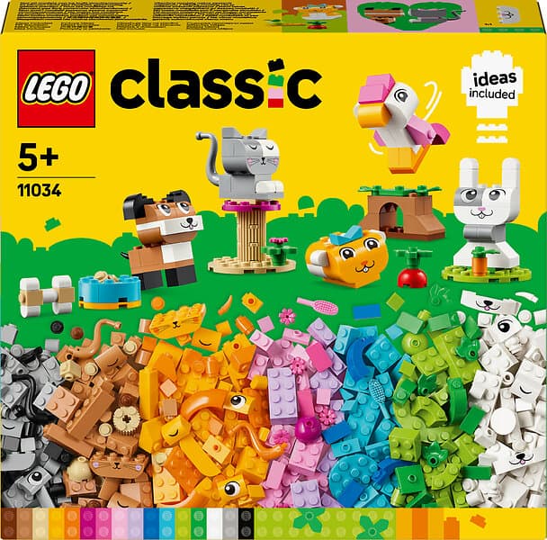 LEGO Classic 11034 Kreativa husdjur