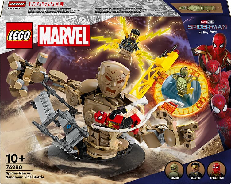 LEGO Marvel Super Heroes 76280 Spider-Man mot Sandman: Slutstriden