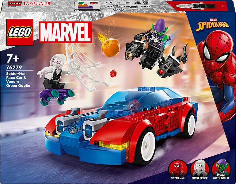 LEGO Marvel Super Heroes 76279 Spider-Mans racerbil & Venom Green Goblin