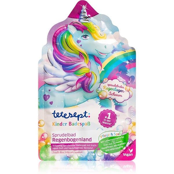 Rainbow Tetesept Bath world Bubbelbad för barn 40g unisex