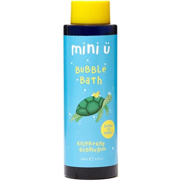 Mini-U Bubble Bath Raspberry Bubblegum Badskum för barn 250ml unisex