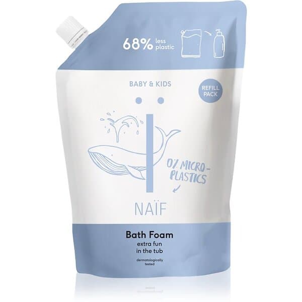 Naif Baby & Kids Relaxing Bath Foam Refill Avkopplande badskum Påfyllning 500ml unisex
