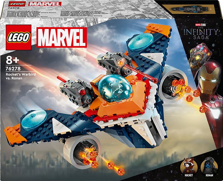 LEGO Marvel 76278 Rocket's Warbird vs. Ronan