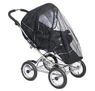 CarloBaby Insektsnät för enkelvagn, Svart,