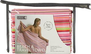 Smart Microfiber Beach & Travel Towel Rosa