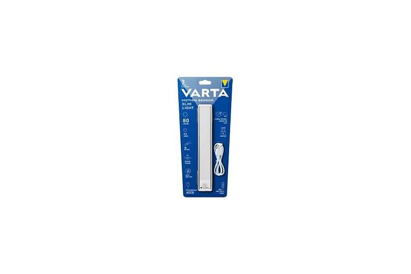 Varta Slim rörelsesensorlys LED varmt vitt lys