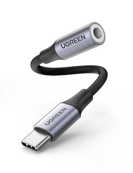 Ugreen USB-C till huvudtelefon jackstikadapter