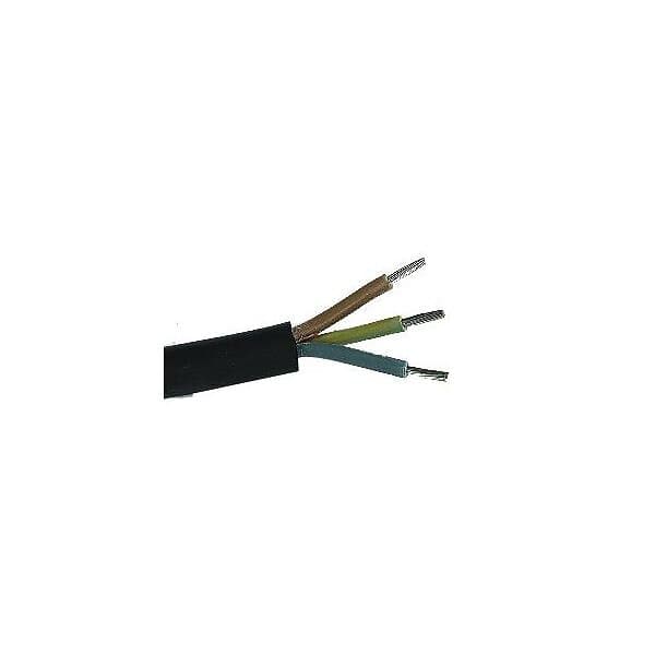 Gelia 90000882 Kabel svart, 5G2.5, RDOE, H07RN-F 10 m