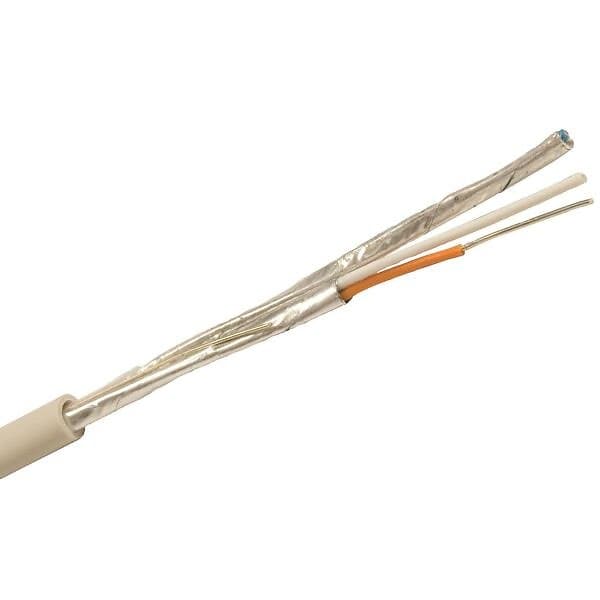 Nexans ELEQB Telekabel 4x2x0.8 mm, grå 1 m, kapad