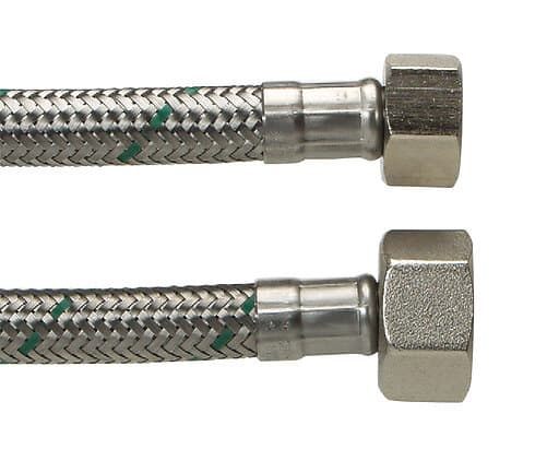 Neoperl anslutningsslang 1/2" 3/8" 400 mm, flätad