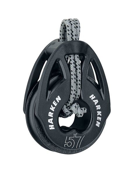 Harken Carbo T2 57 Mm Pulley Svart