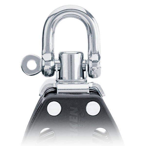 Harken Triple Carbo Block 75 Mm Svart