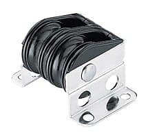 Harken Double Upright Bullet Lead Block Svart