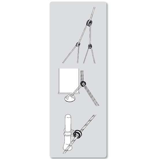 Barton Marine High Load Pulley Eye Vit 10 mm