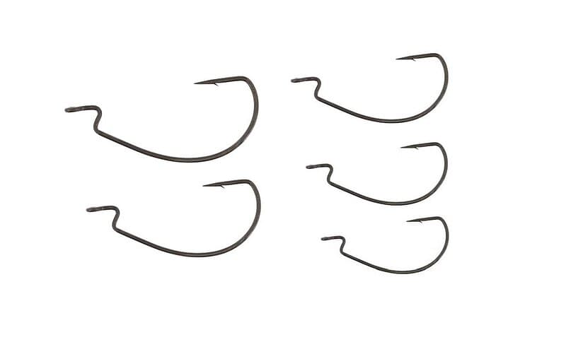 Westin Fishing Offset Ewg Hook #4/0 (5-pack) Black Nickel