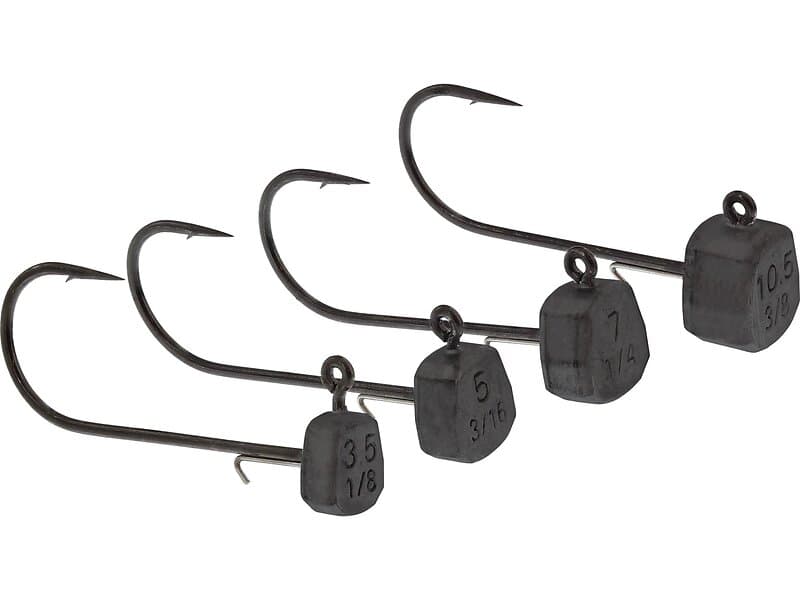 Westin Fishing Ned Jig Head Tungsten #3/0 3,5g Black Nickel (2-pack)