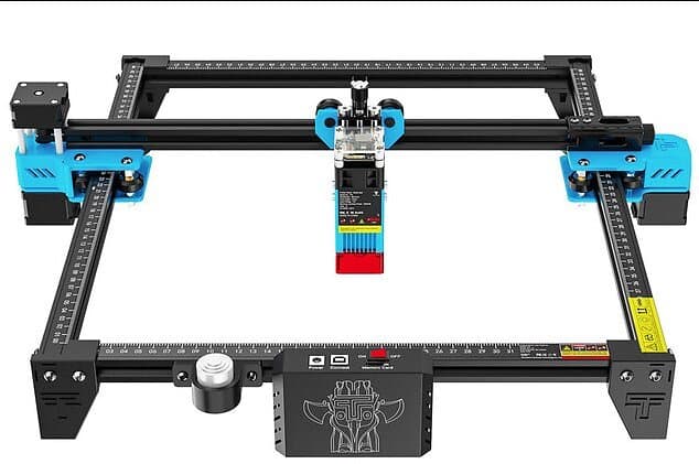 Lasergraveringsmaskin, 40W, CNC, trä, läder, lackerad metall, akryl, plug & play