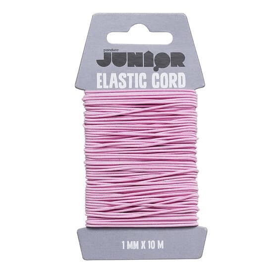 Panduro Hobby Elastisk Tråd 1mm/10m Rosa