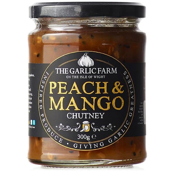 The Garlic Farm Chutney Peach & Mango 300g