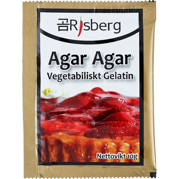 Risberg Agar Agar Vegetabiliskt Gelatin 10g