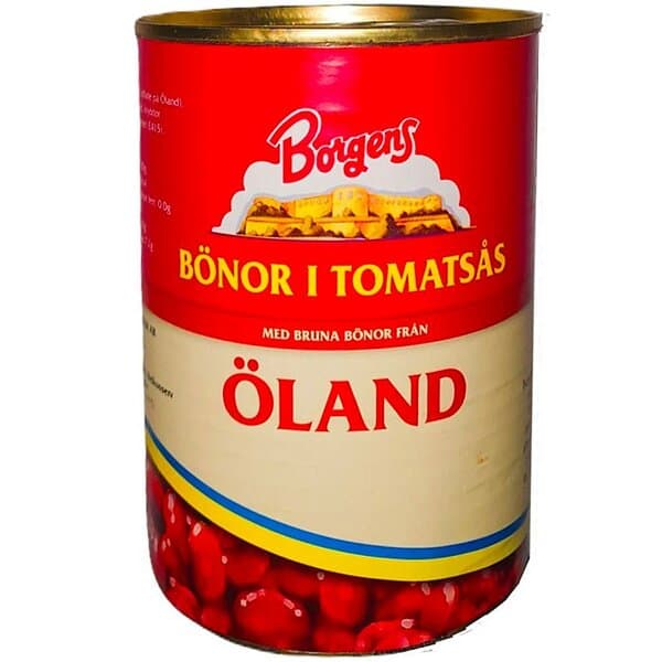 Borgens Bönor i Tomatsås 410g