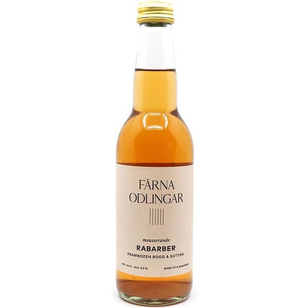 Färna Odlingar Rabarber Mousserande Dryck 33cl