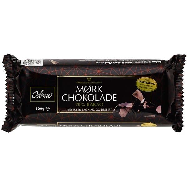 Odense Mörk Choklad 70% 200g