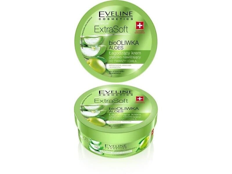 Eveline Cosmetics Extra Soft Fuktgivande och lindande kräm för känslig hud Bio Olive & Aloe Vera 175ml female