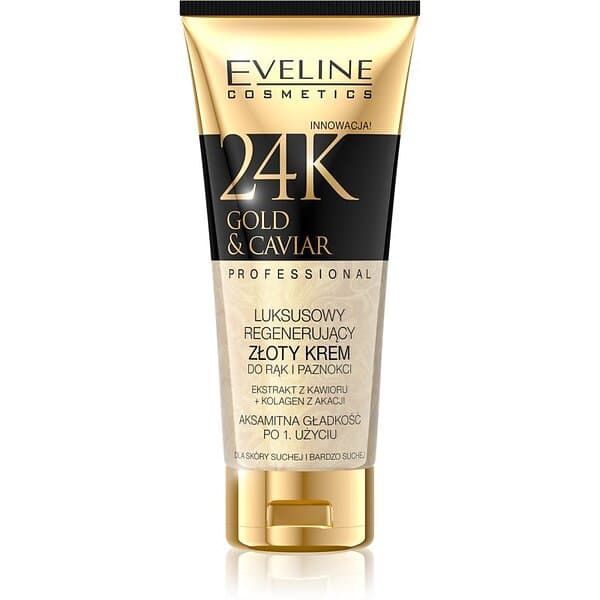 Eveline Cosmetics 24k Gold & Caviar Hand- nagelkräm 100ml female