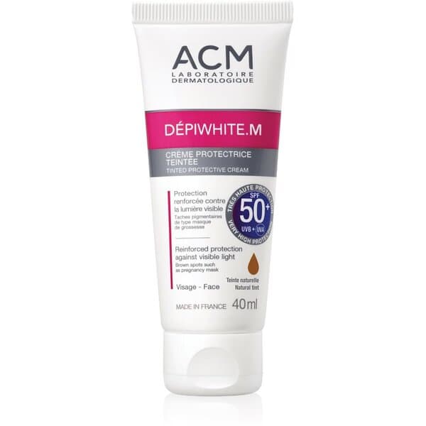 ACM Dépiwhite M Tonad beskyddande kräm SPF 50+ Natural Tint 40ml