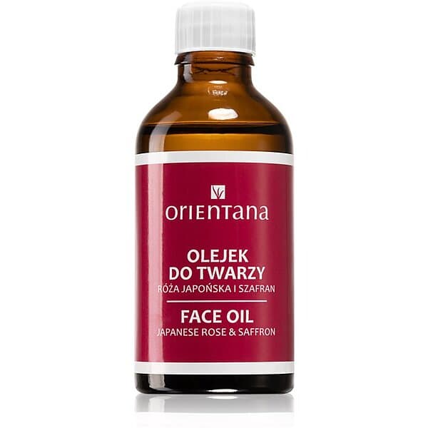 Orientana Japanese Rose & Saffron Face Oil Föryngrande ansiktsolja 50ml