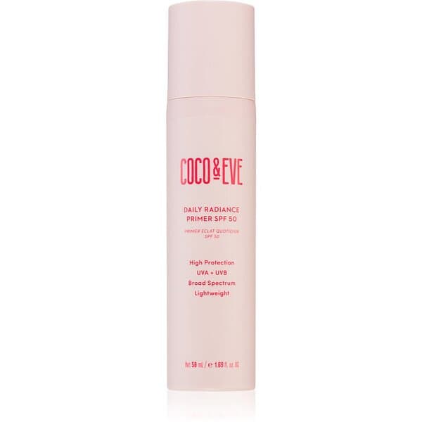 Coco & Eve Daily Radiance Primer SPF 50 Lättviktsskyddsvätska med uppljusande effekt ml female