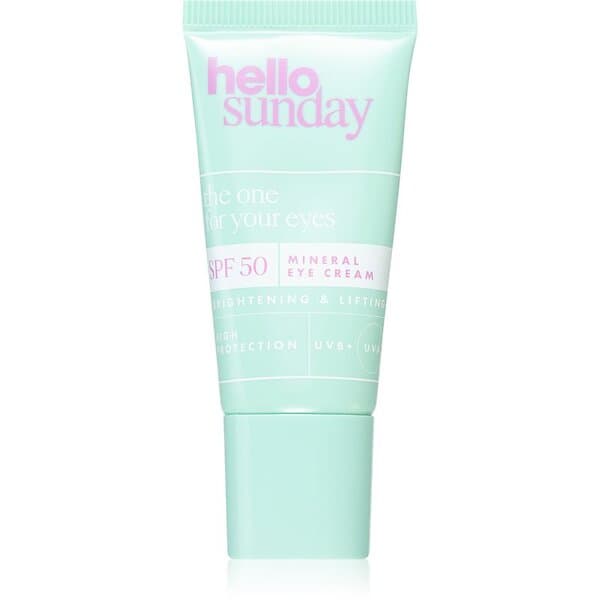 Hello Sunday the one for your eyes Smoothing and Brightening Eye Cream SPF 50 15ml female