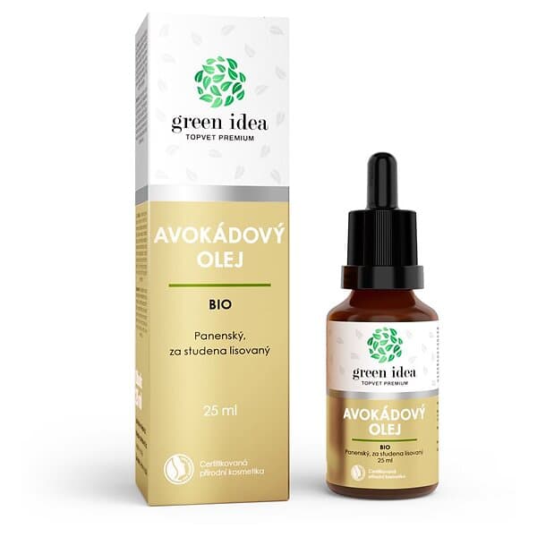 Green Idea Topvet Premium Avocado oil BIO Bio avokadoolja 25ml female